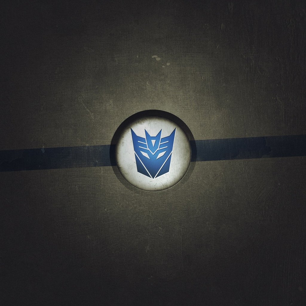 Transformers Decepticon Logo iPad Wallpaper Show Your Loyalty To