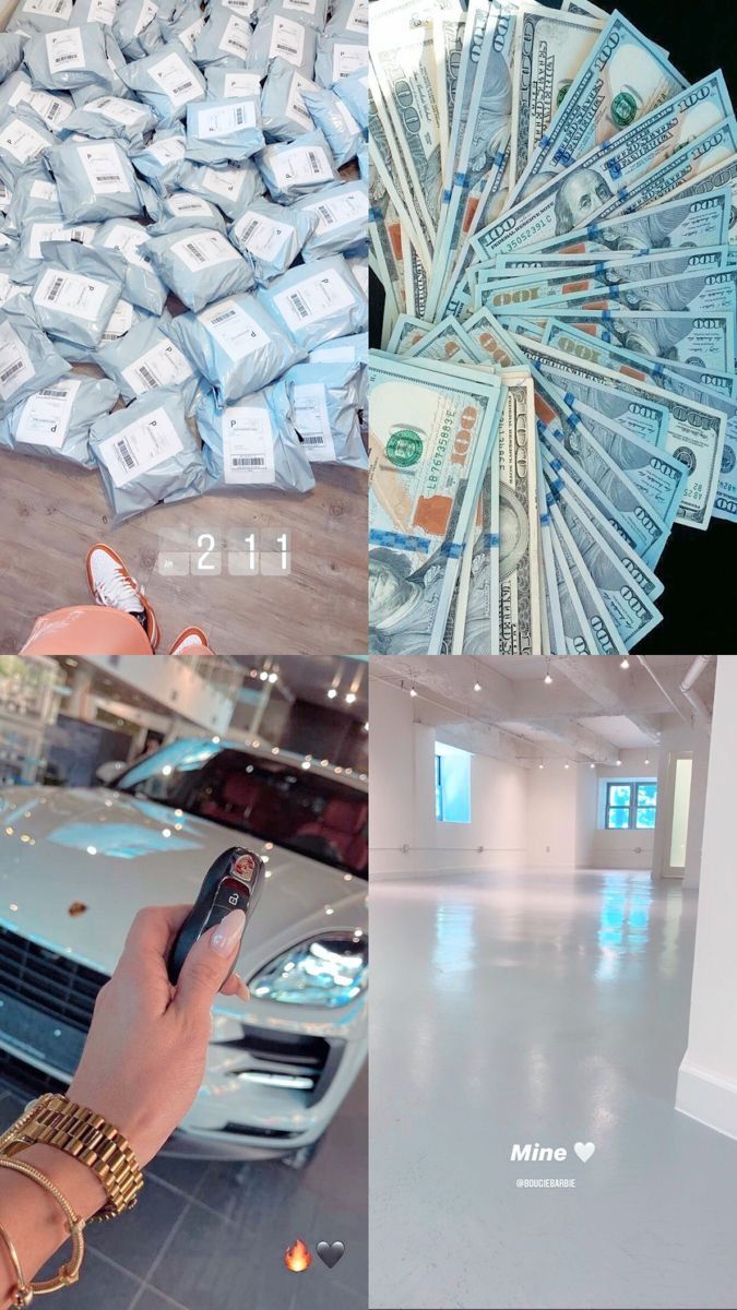 That Girl Luxury Life Inspirational Wallpaper Mood Board