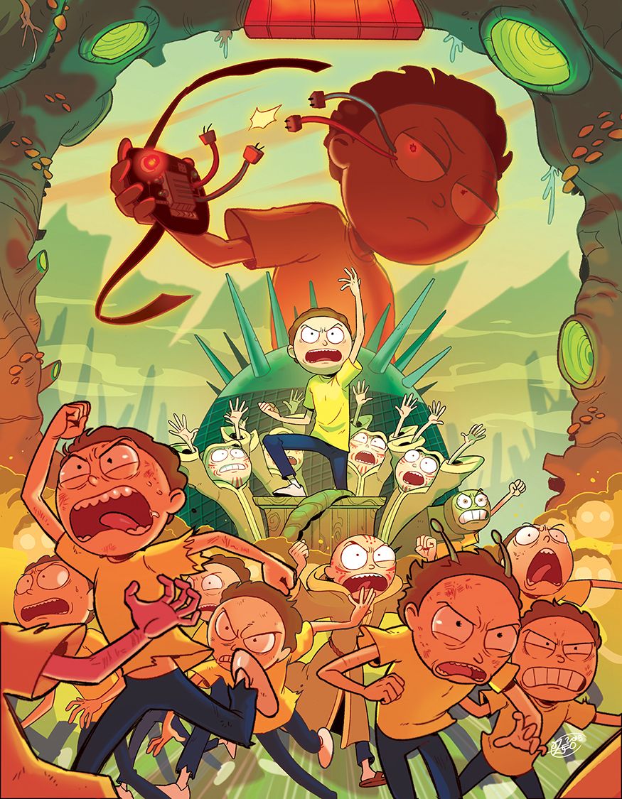 Goingdownmycase My Piece For The Rick And Morty Fanzine