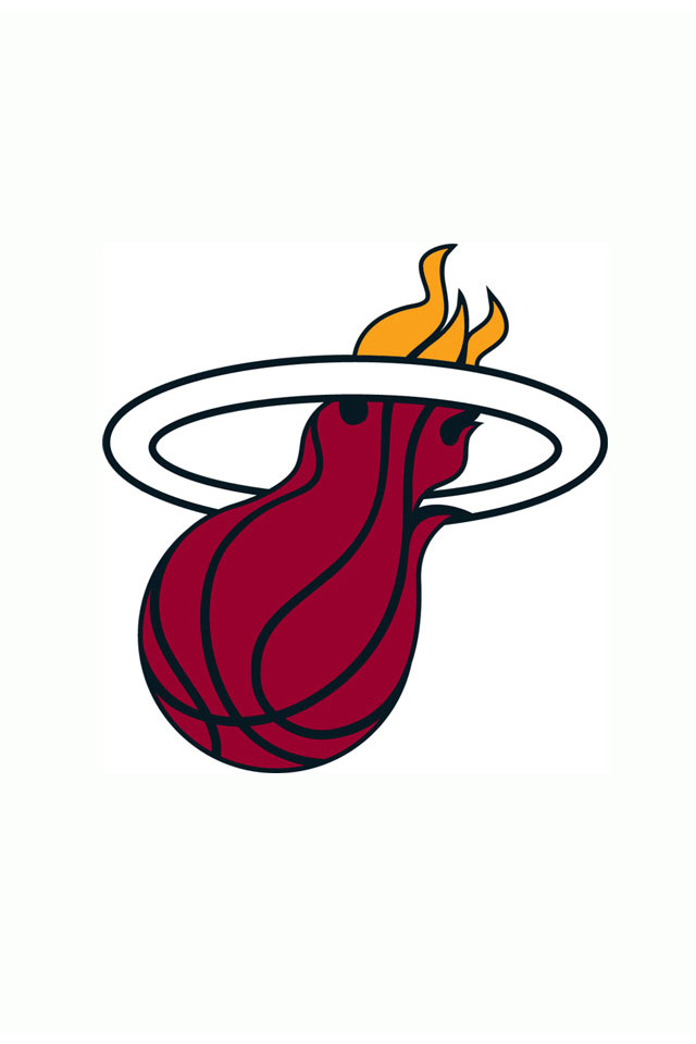 Related Pictures 3d Miami Heat Nba Logo iPhone HD Wallpaper
