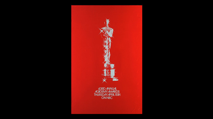 43rd Academy Awards Oscar Ceremony Posters