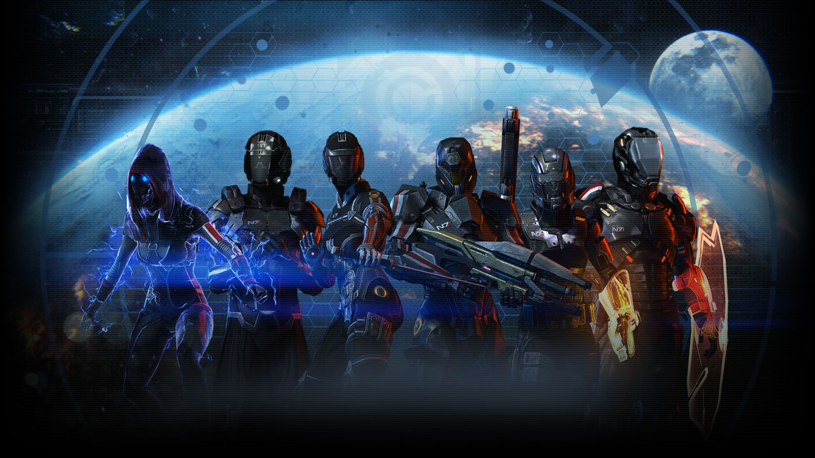 Video Game Mass Effect Wallpaper