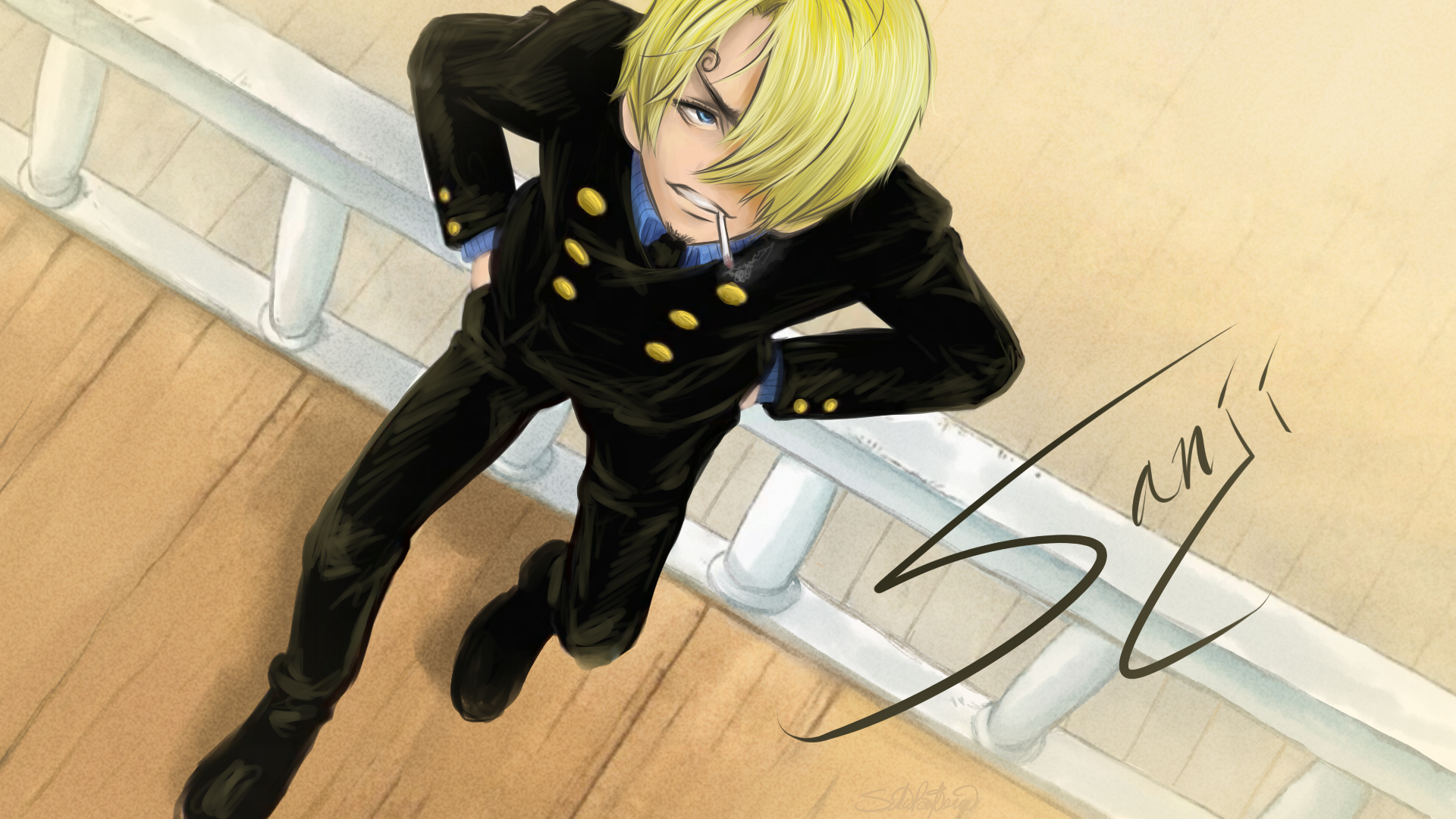 Sanji Background by sargent94 1920x1080