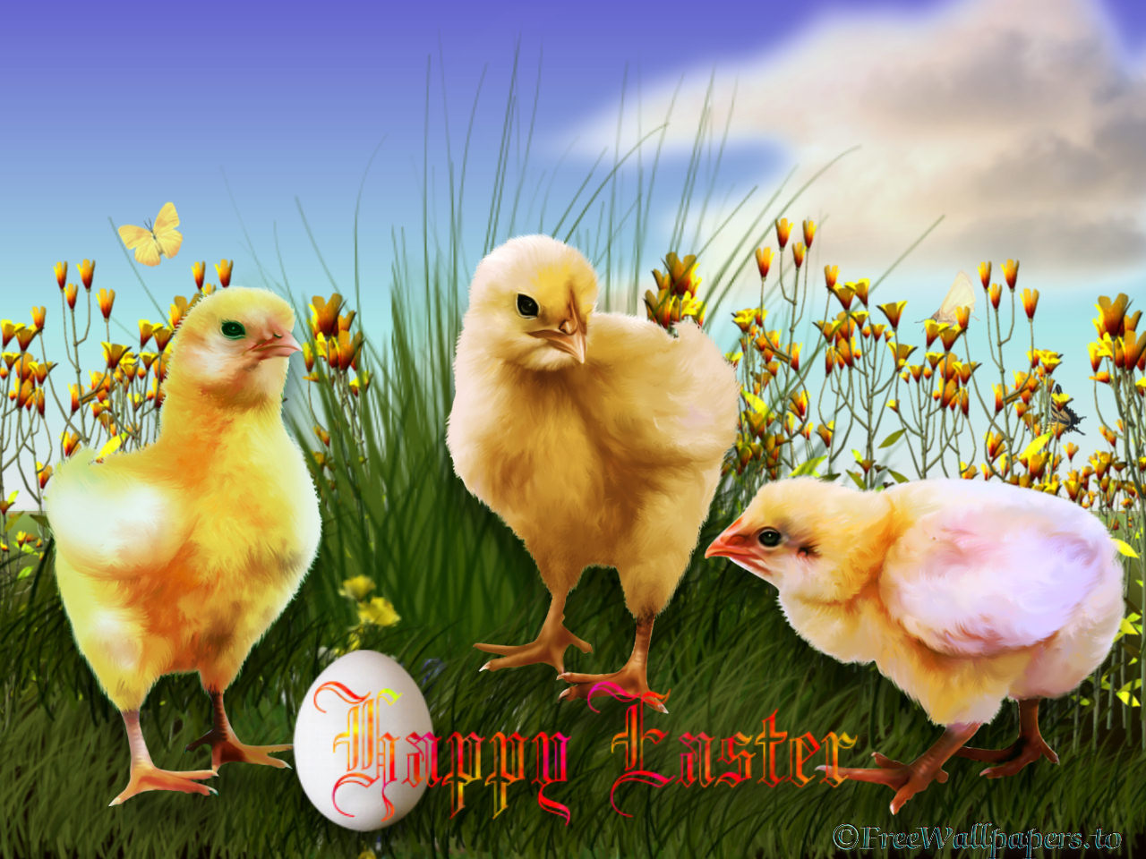 Easter Desktop Wallpaper Background High Resolution