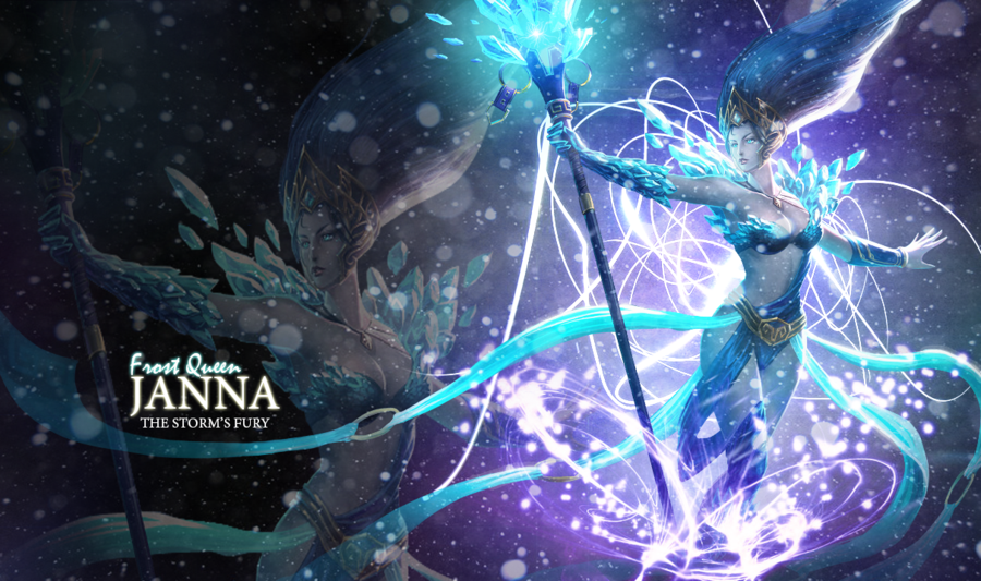 League Of Legends Janna Wallpaper More Like This Ments