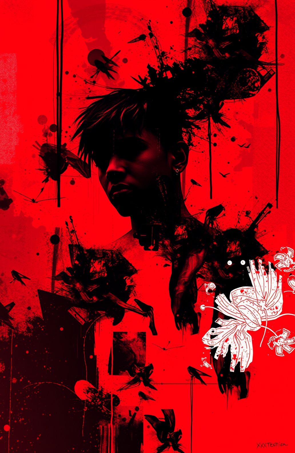Xxxtentacion Red Wallpaper