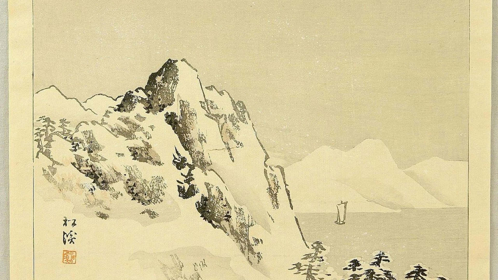 Traditional Japanese Art Wallpaper
