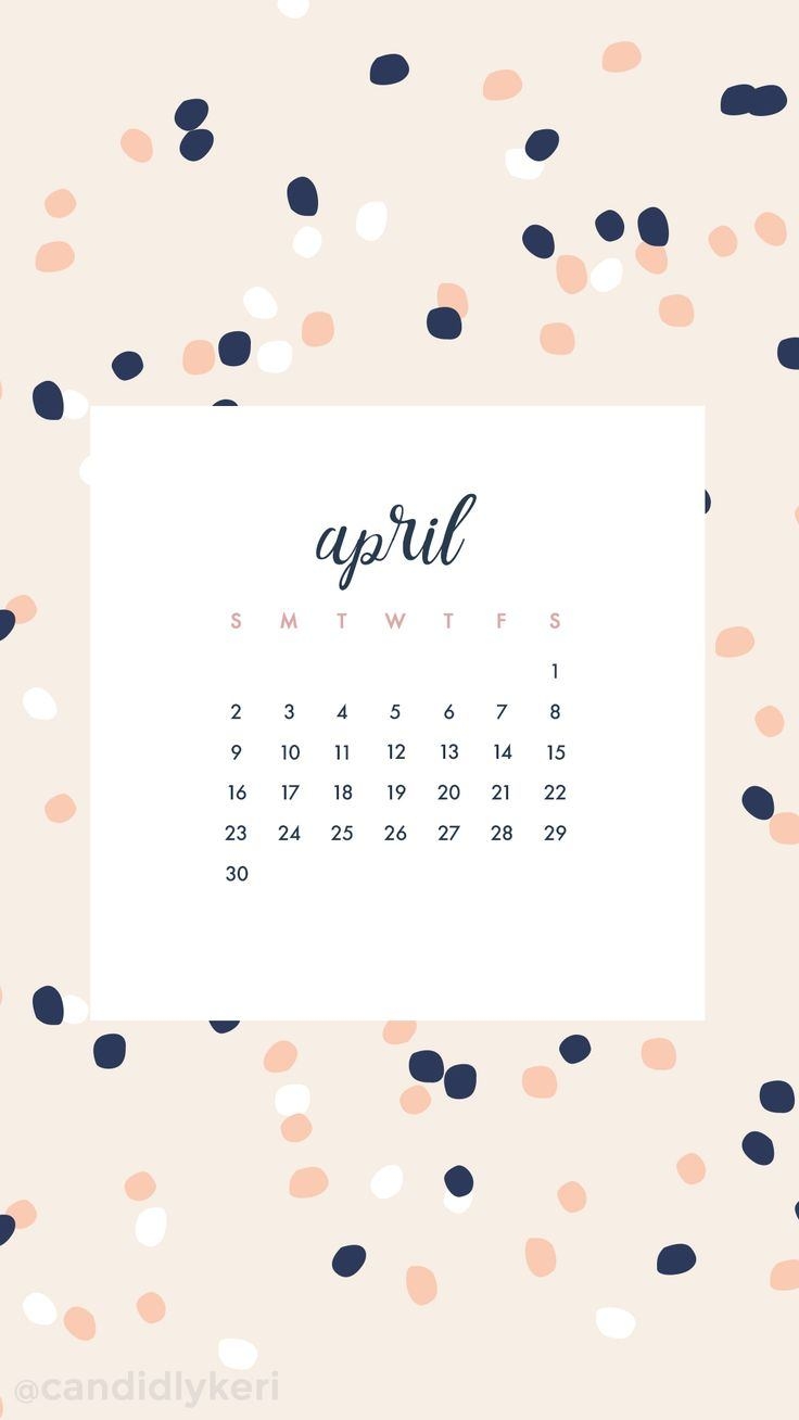 April 2018 Calendar Wallpaper mathmarkstrainonescom 736x1308