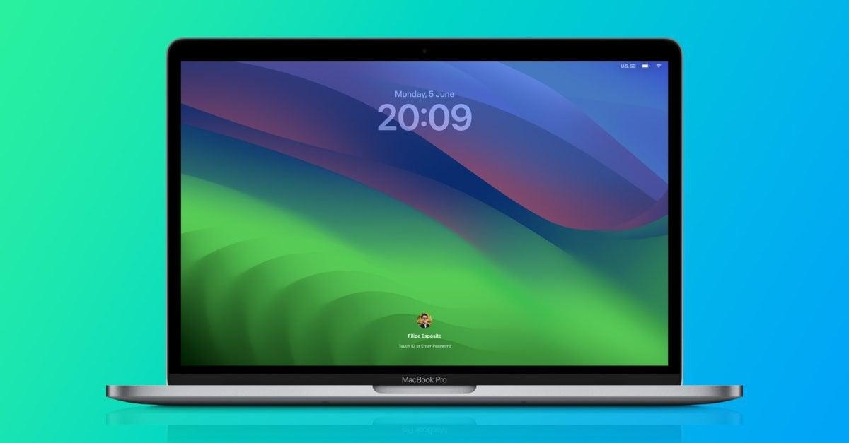 Macos Sonoma Brings New Lock Screen With Aerial Wallpaper R Apple