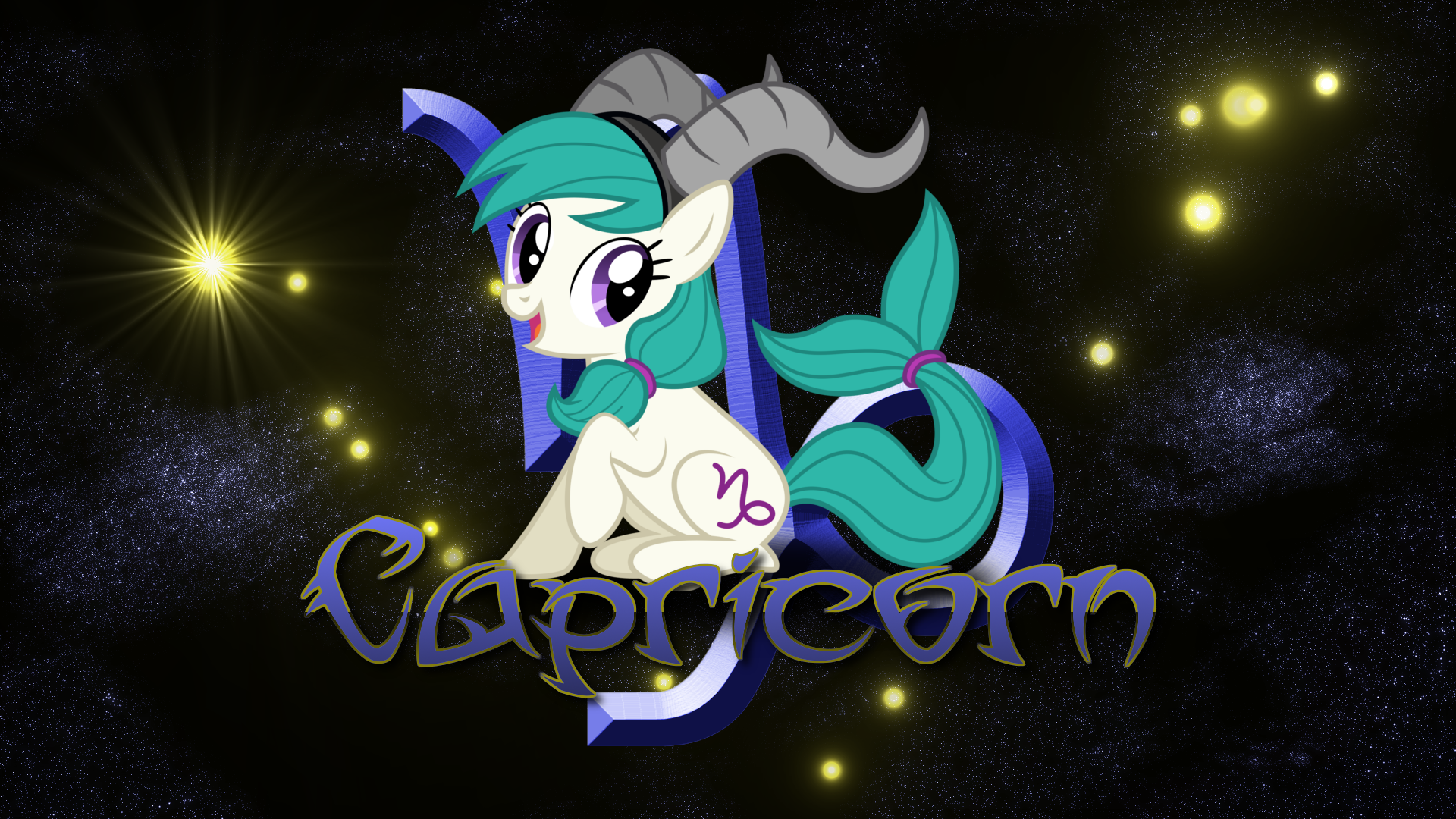 Capricorn Background Wallpaper High Definition Quality