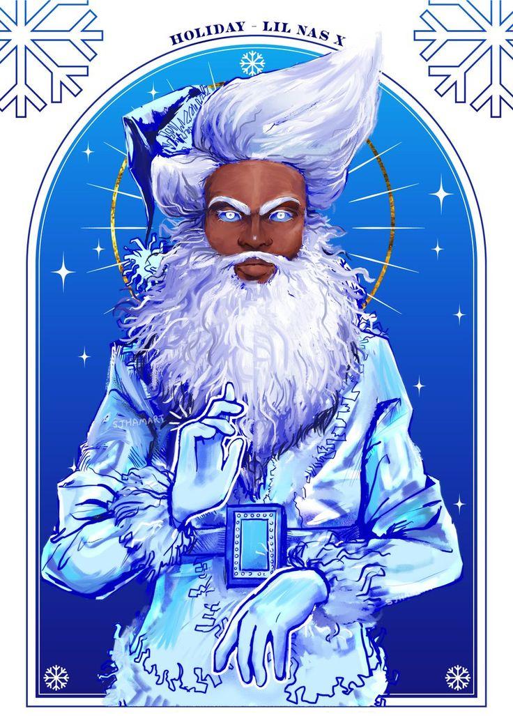 Kawaiikay On At Lil Nas X Anime Male Art Men Holiday