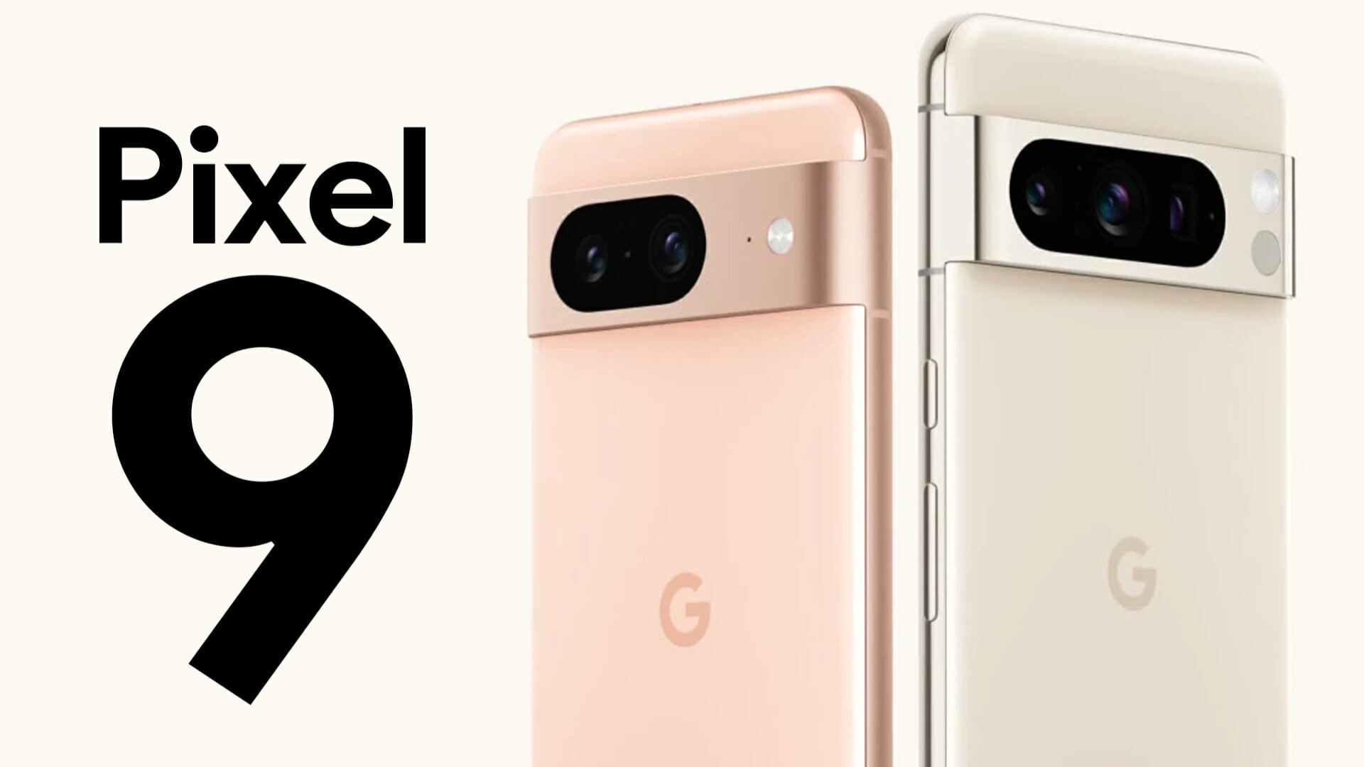 Google Pixel 9 and Pixel 9 Pro showcasing their unique camera bar design and color variants