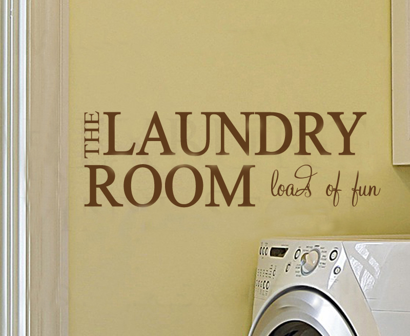 Laundry Room Loads of Fun home decoration wall art decals living room