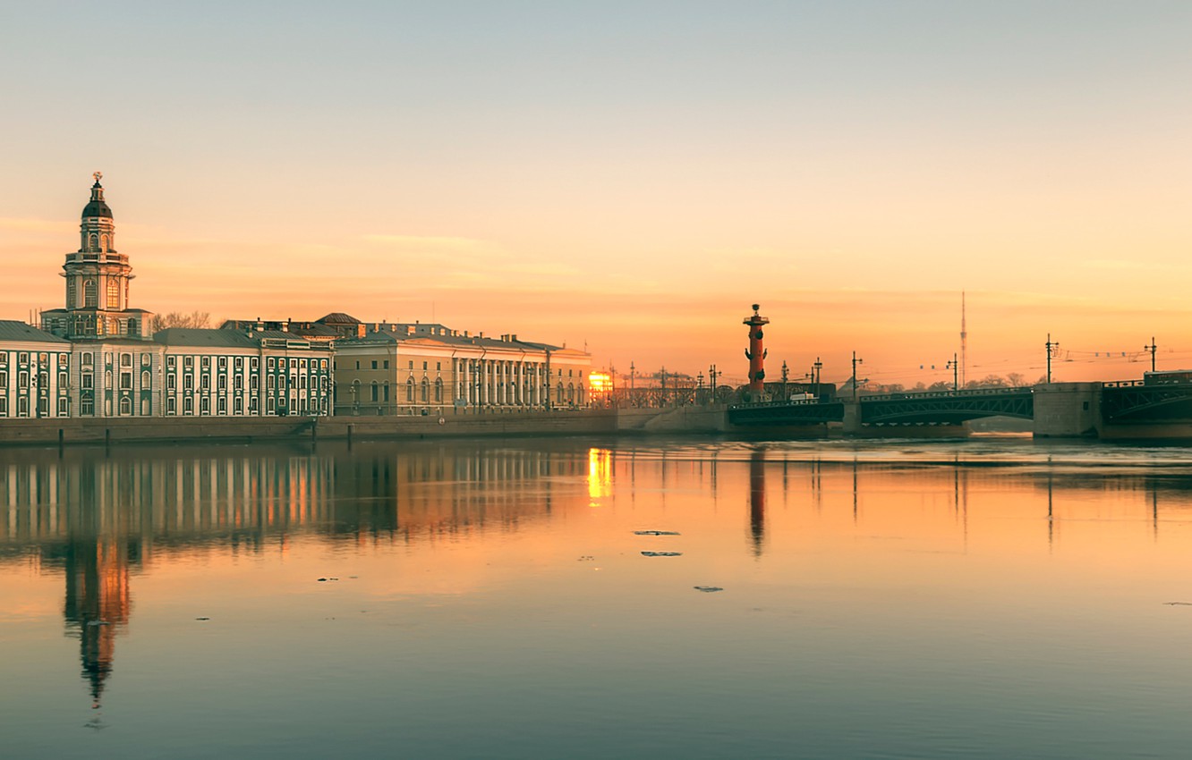 Wallpaper Spring Morning Saint Petersburg Image For Desktop