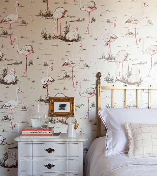 Flamingos Cole Son Wallpaper