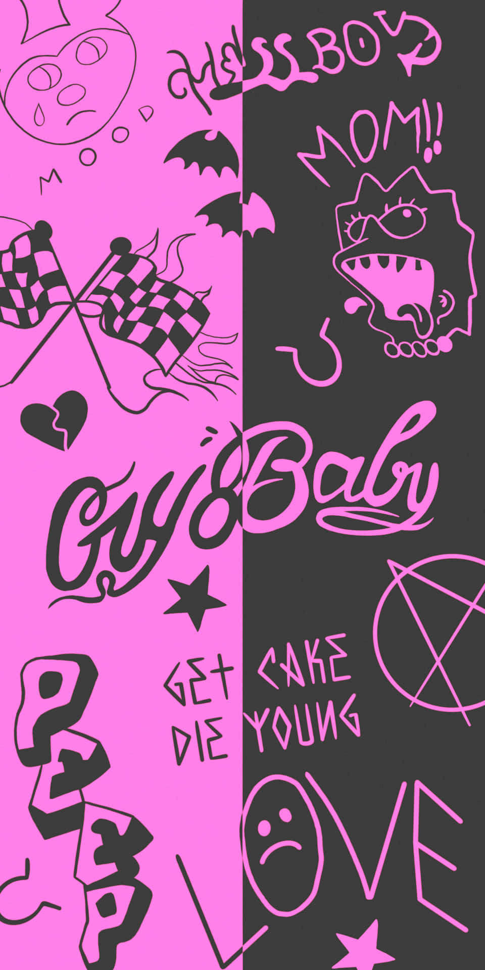Lil Peep Logo Wallpaper