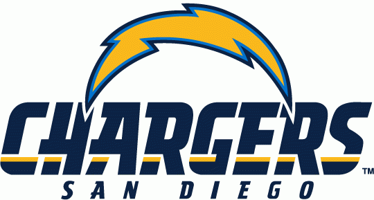 San Diego Chargers official NFL Football team clipart a free alt logo