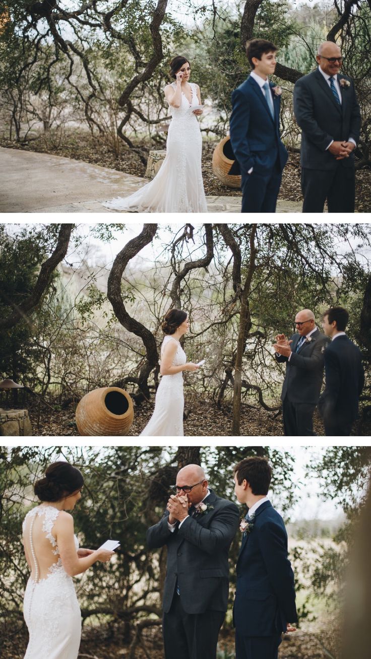 Father Daughter Wedding First Look