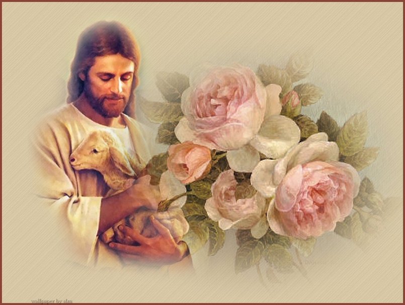 Our Lord The Easter Lamb Wallpaper
