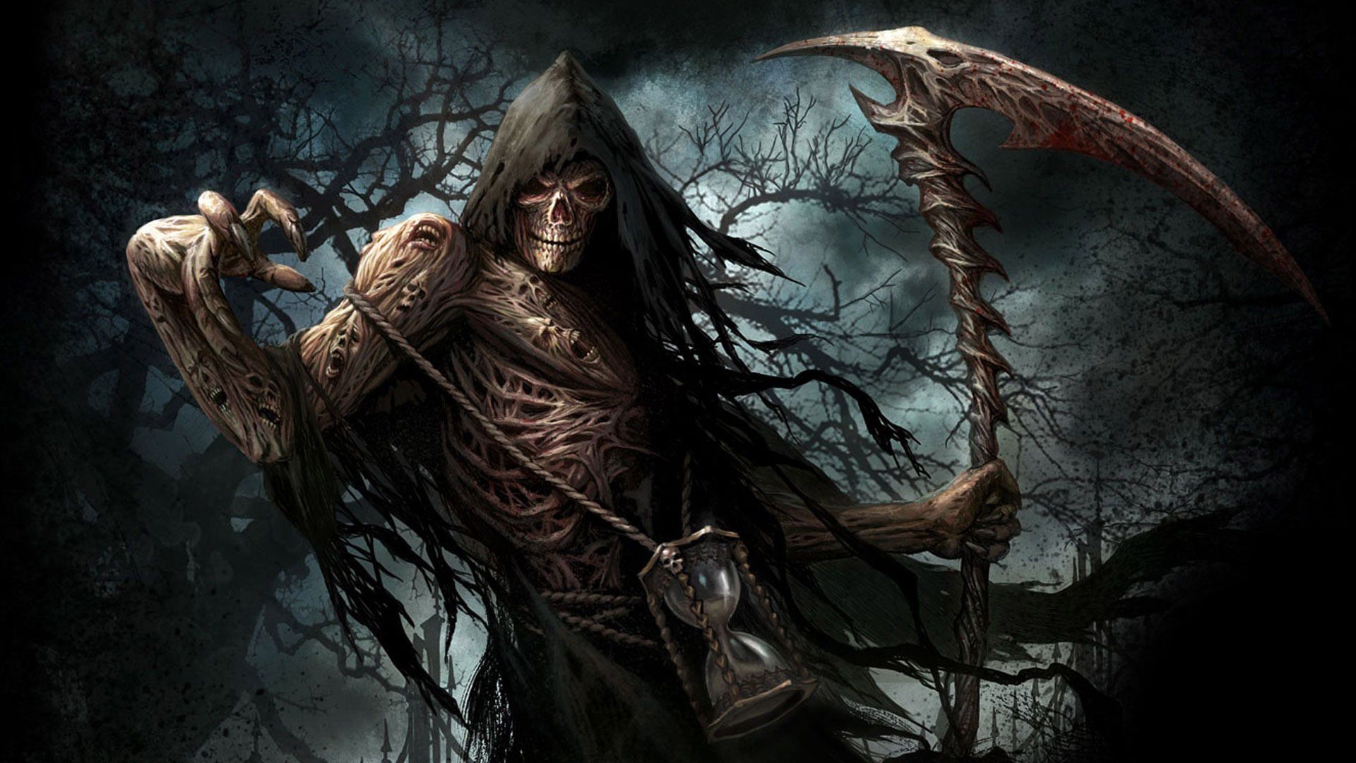 Grim Reaper Wallpaper Top Background