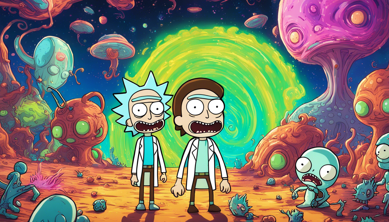 Cute Rick And Morty Wallpaper