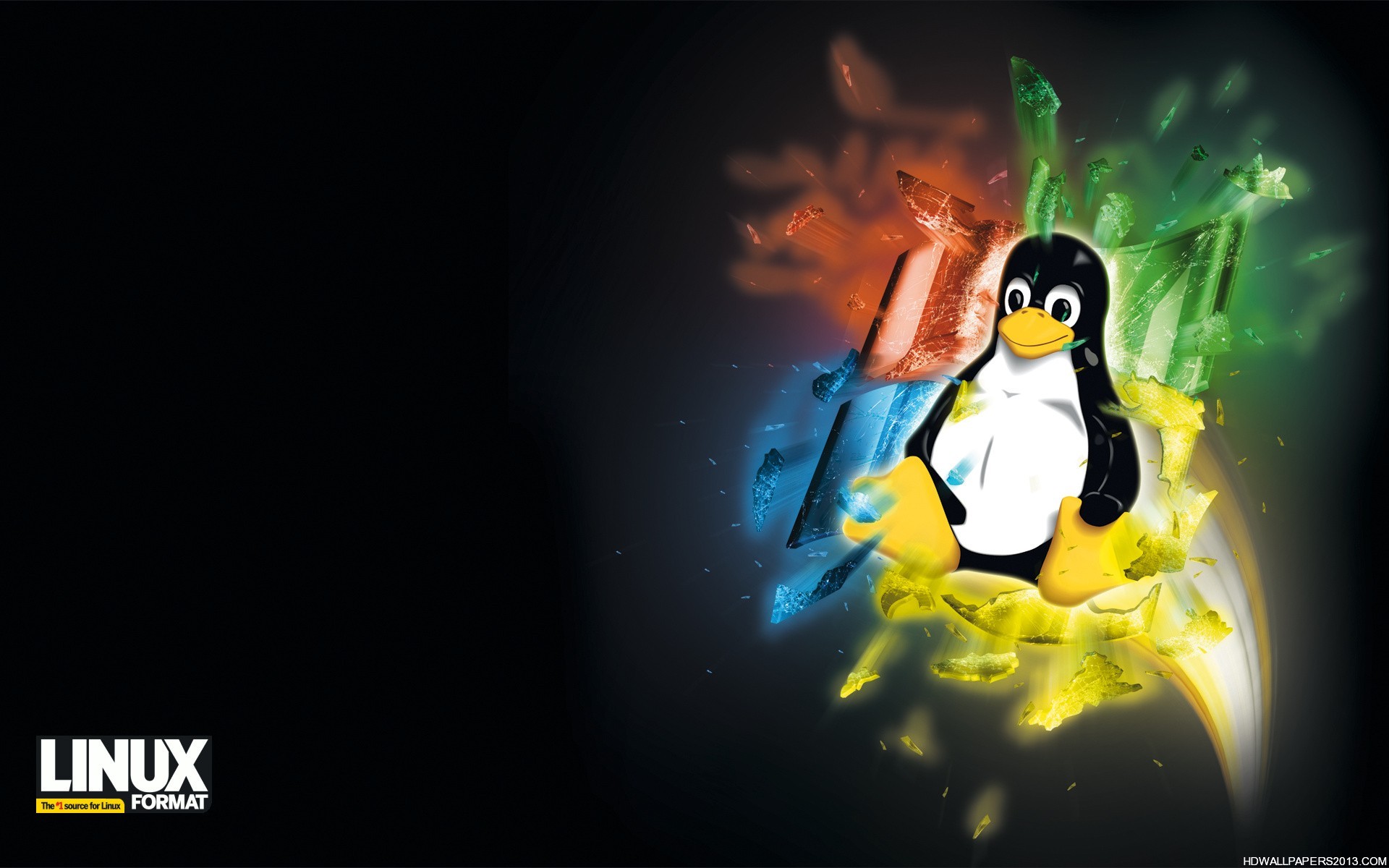 Pin Linux Penguin Wallpaper HD