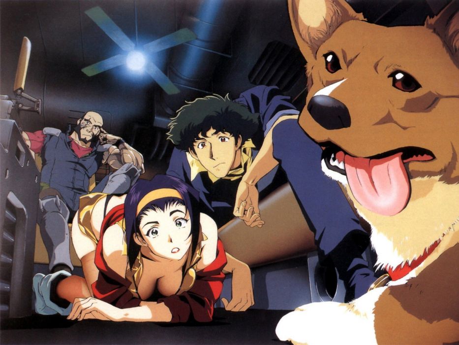 Outer Space Cowboy Bebop Cleavage Dogs Ein Spike Spiegel Science