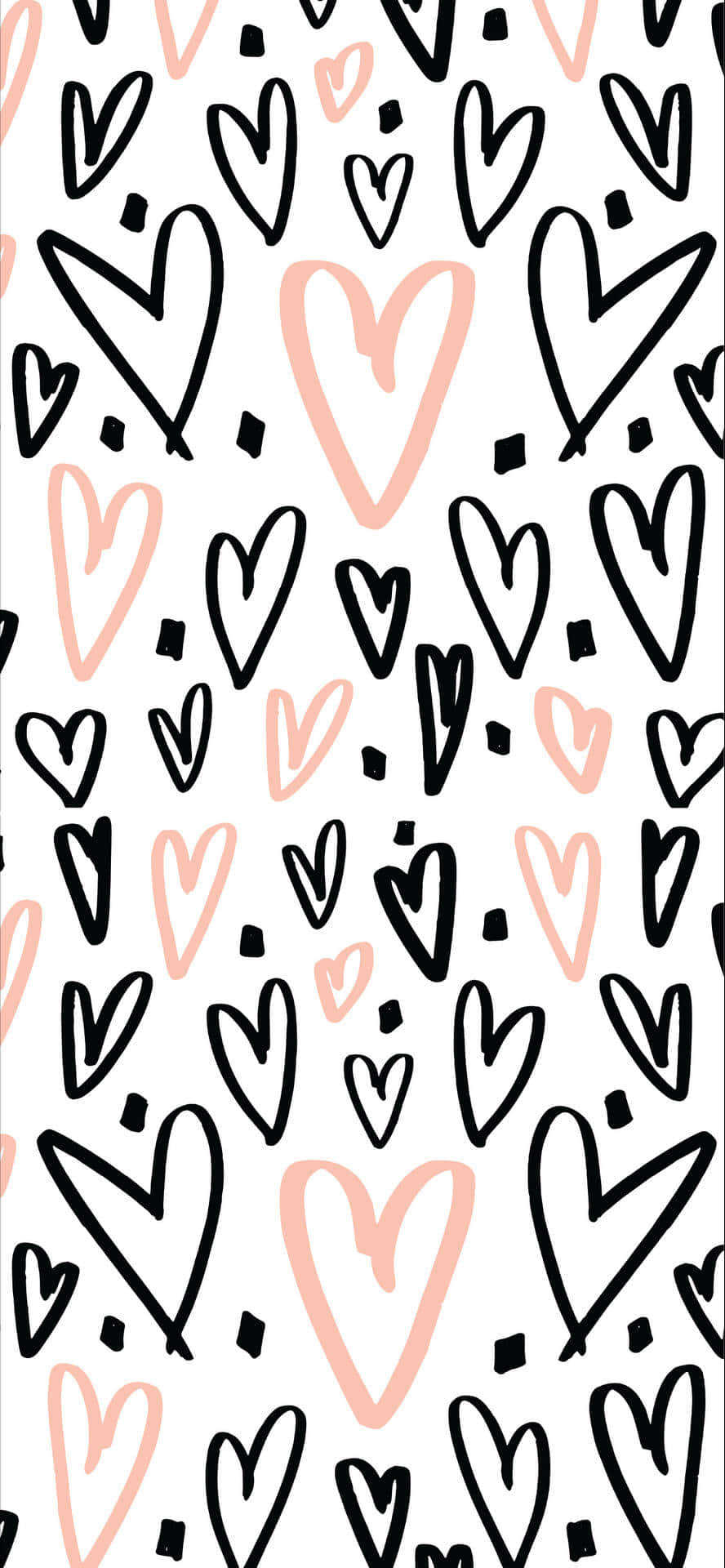 Pink Black And White Wallpaper