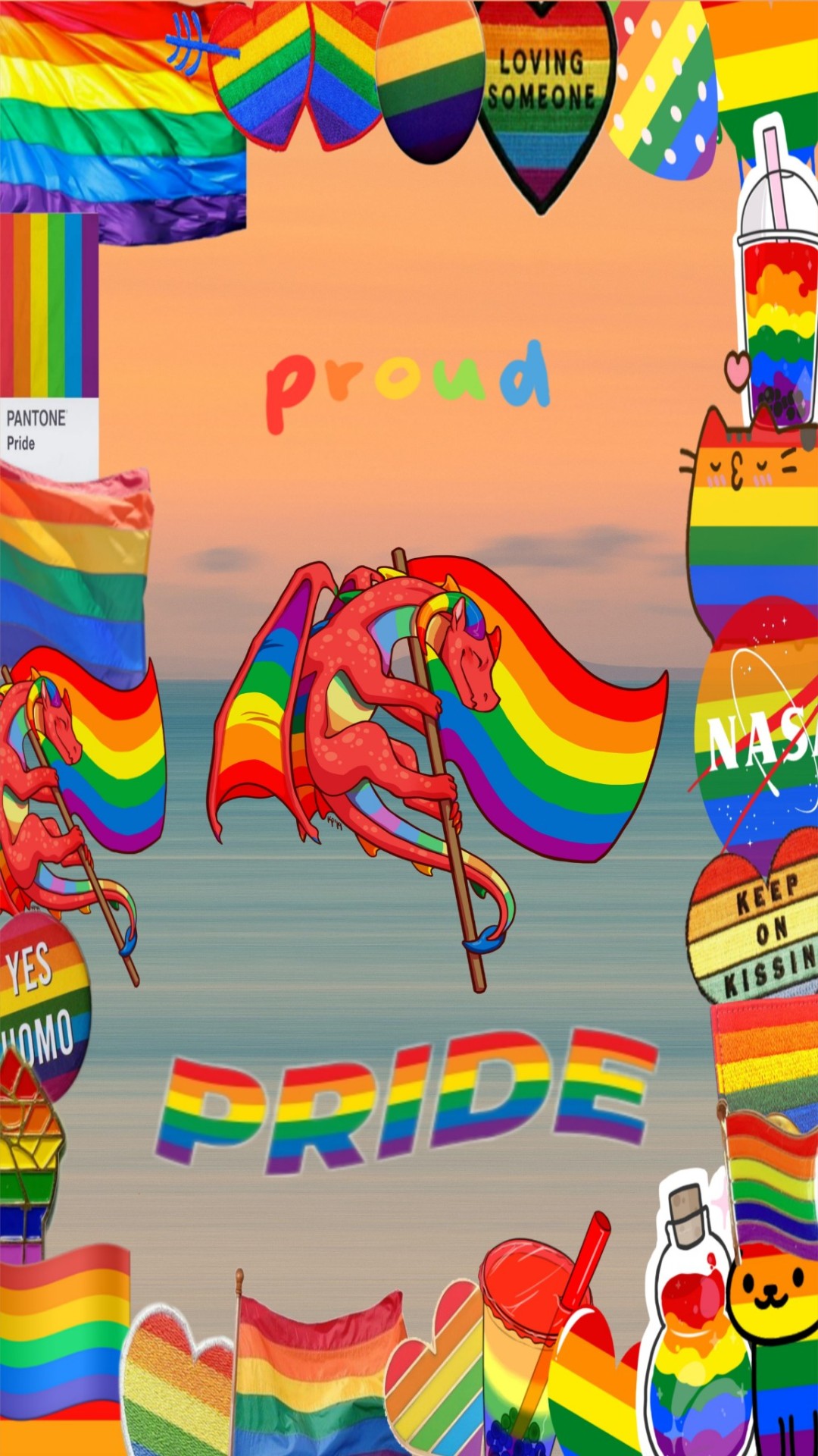 Heartpride  Pride Wallpapers Set 1 Remake Pride Gay male