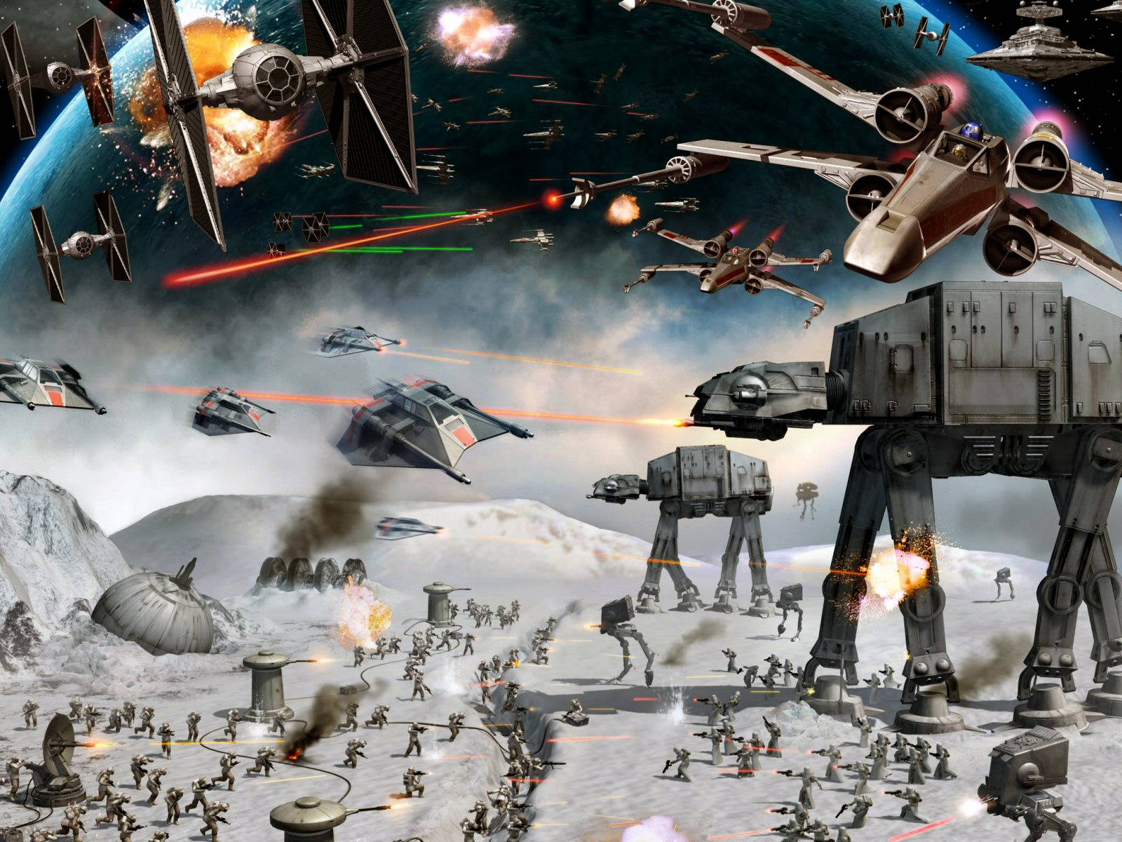 Star Wars Landscape Wallpaper
