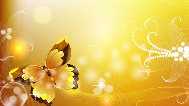 You Are Ing Wallpaper Titled Yellow Butterfly Abstract From