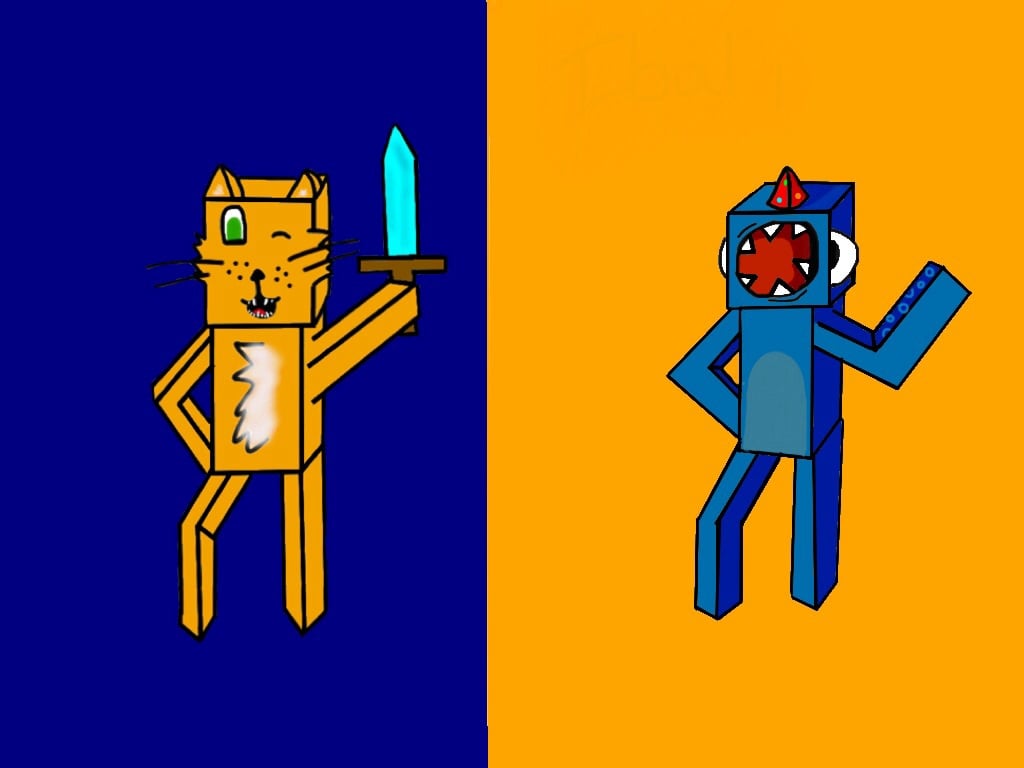 Stampy and Squid Minecraft Skins by BeckstarYouTube on