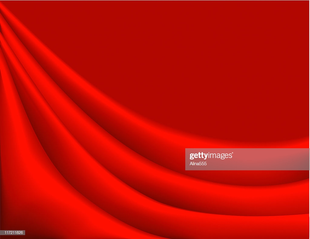 Abstract Vector Background Red Velvet Drape Stock Illustration