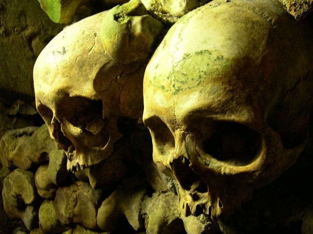 Gothic Wallpaper Skulls