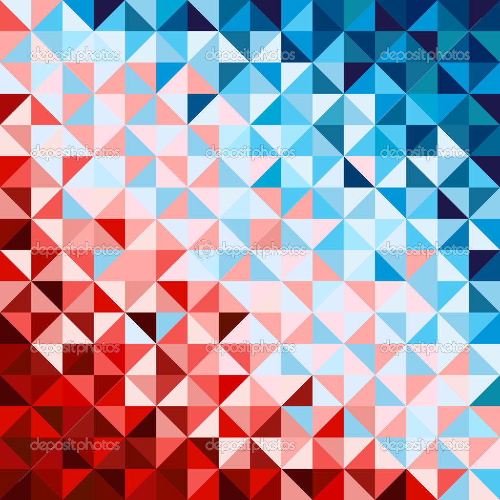 Funmozar Blue Geometric Wallpaper