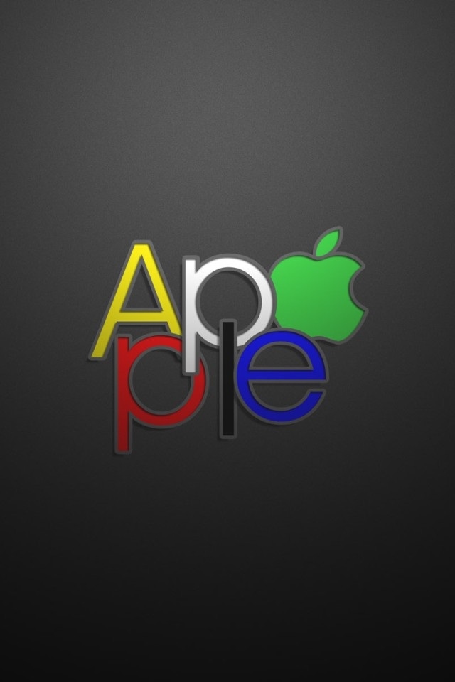 Creative Apple Design iPhone Wallpaper HD