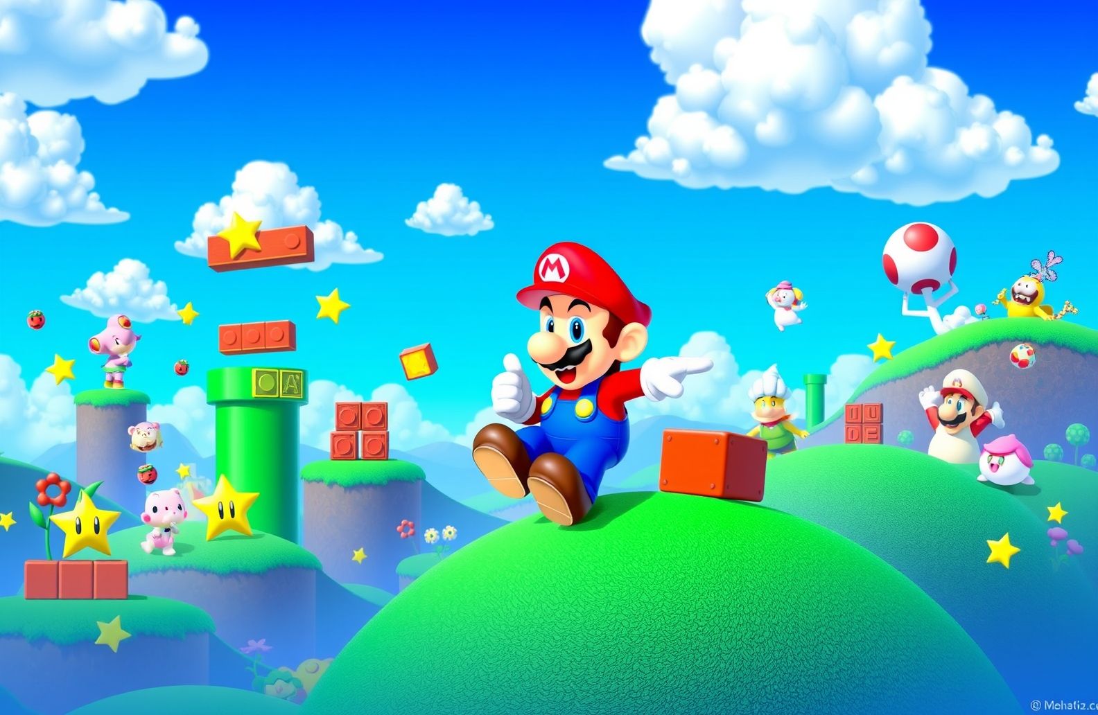 Mario Bros Wallpaper HD
