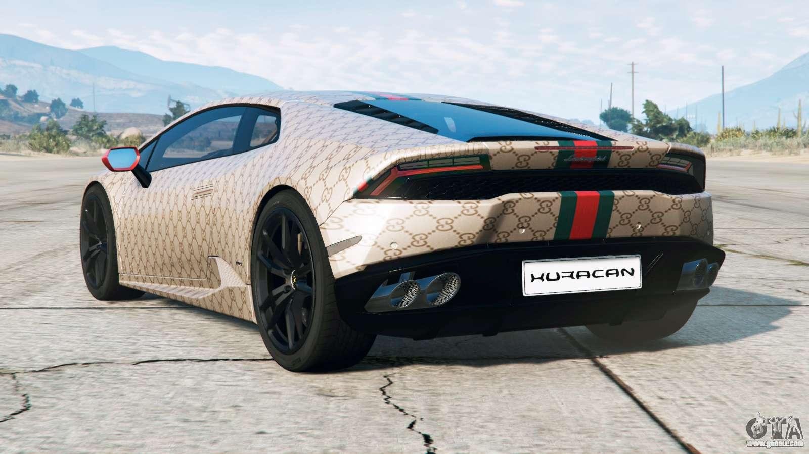 Lamborghini Huracan Gucci Add On For Gta