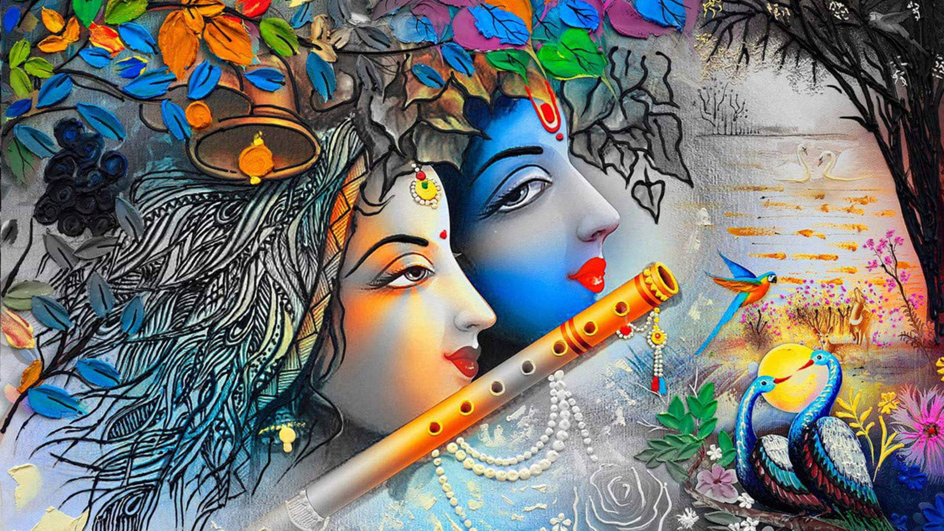 Krishna 4k Wallpaper