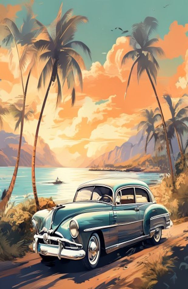 Travel Retro Wallpaper