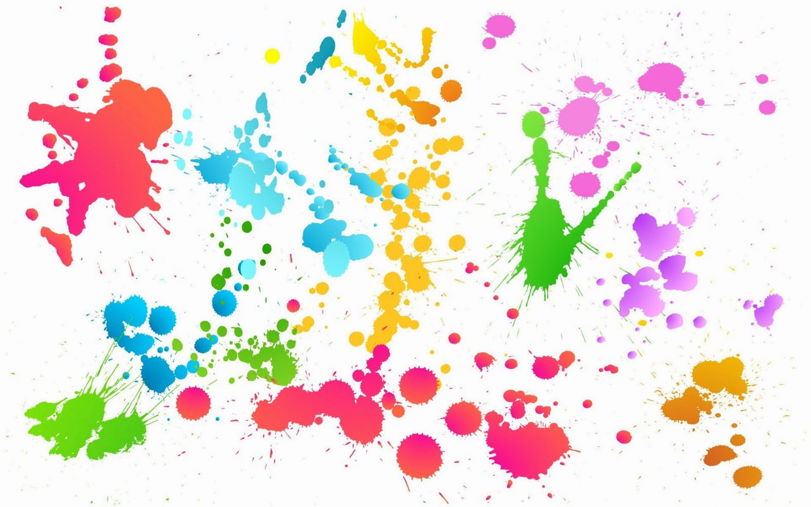 Color Splash Wallpaper Desktop