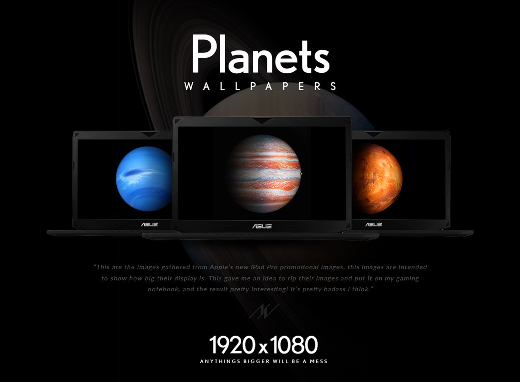 Planet Wallpapers iPad Pros Images[iOS9 by KevinMoses on