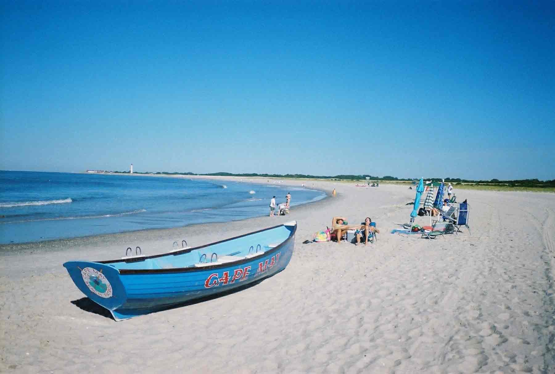 Beach Of Cape May In City New Jersey Us HD Tourist Place Wallpaper