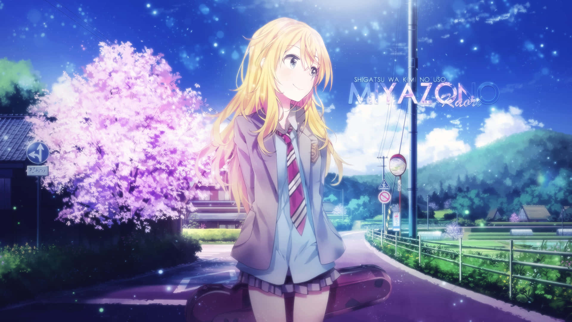 Your Lie In April Background Wallpaper