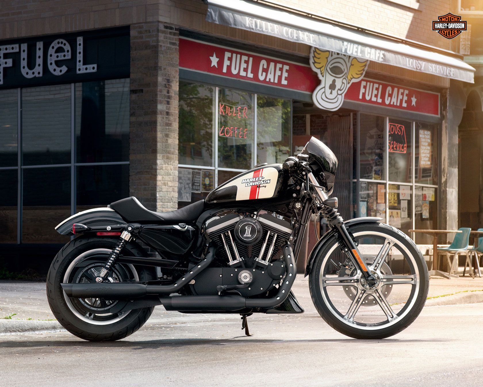 Wallpaper Harley Davidson Iron