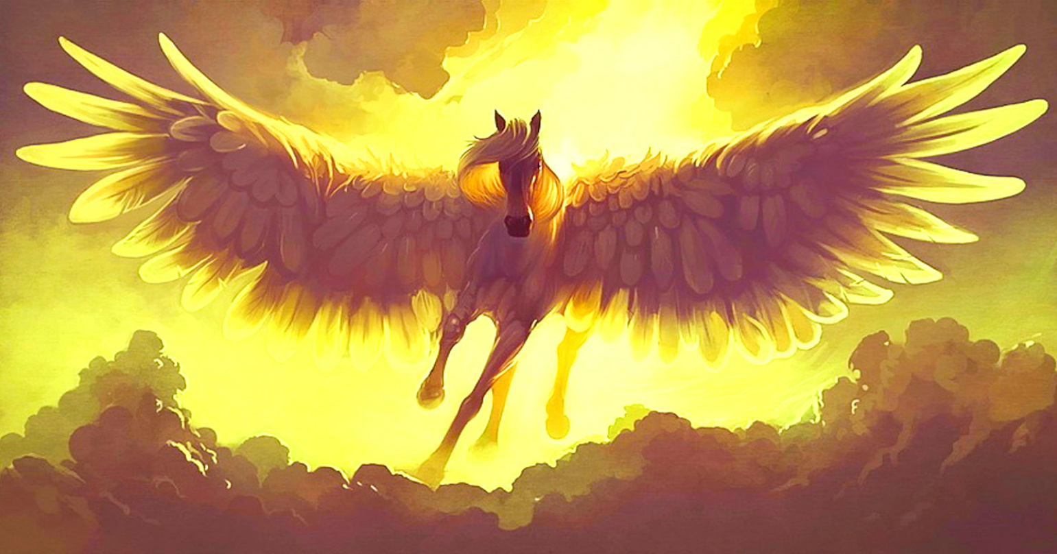 Fantasy Pegasus Wallpaper