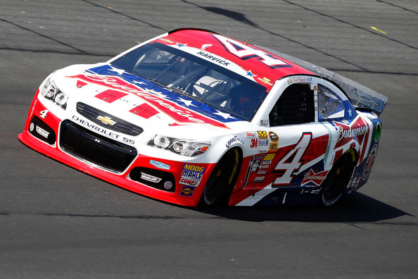Kevin Harvick Driving Budweiser Folds Of Honor Chevrolet In Coca Image