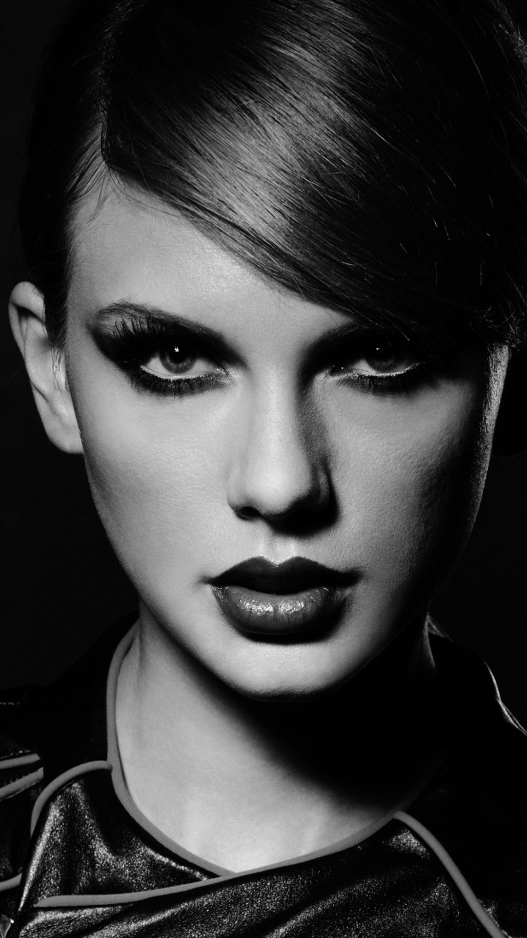 Taylor Swift Portrait Black White 4k Ultra Hd Mobile Wallpaper