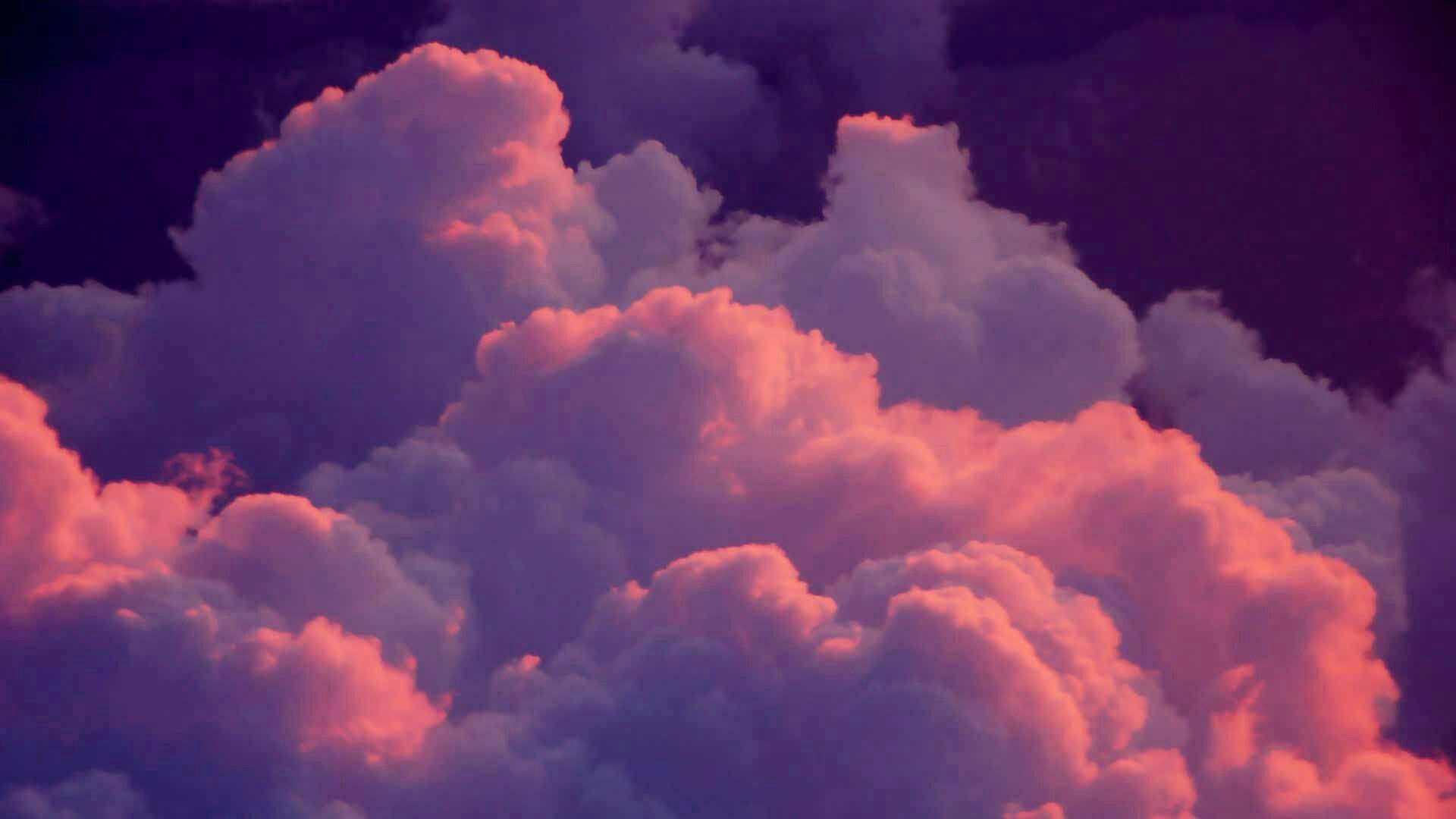Aesthetic Clouds Desktop Wallpaper 4k HD