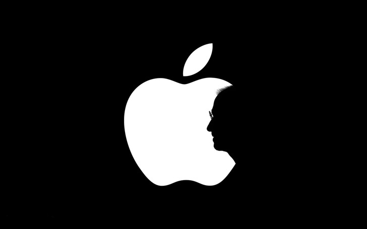 Steve Jobs Logos Black Background Wallpaper High Resolution